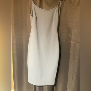 light blue mini dress